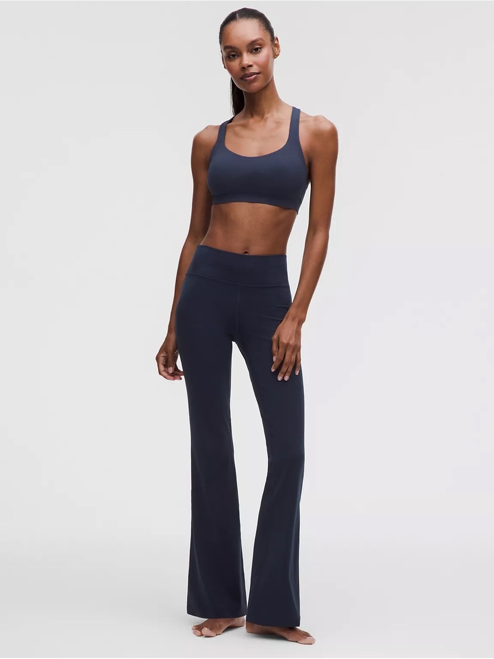 lululemon athletica Women's Flare Leg High-Rise Pants - Navy